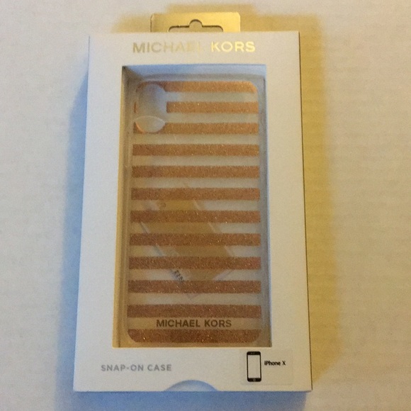 Michael Kors Rose Gold iPhone X Case - Picture 3 of 6
